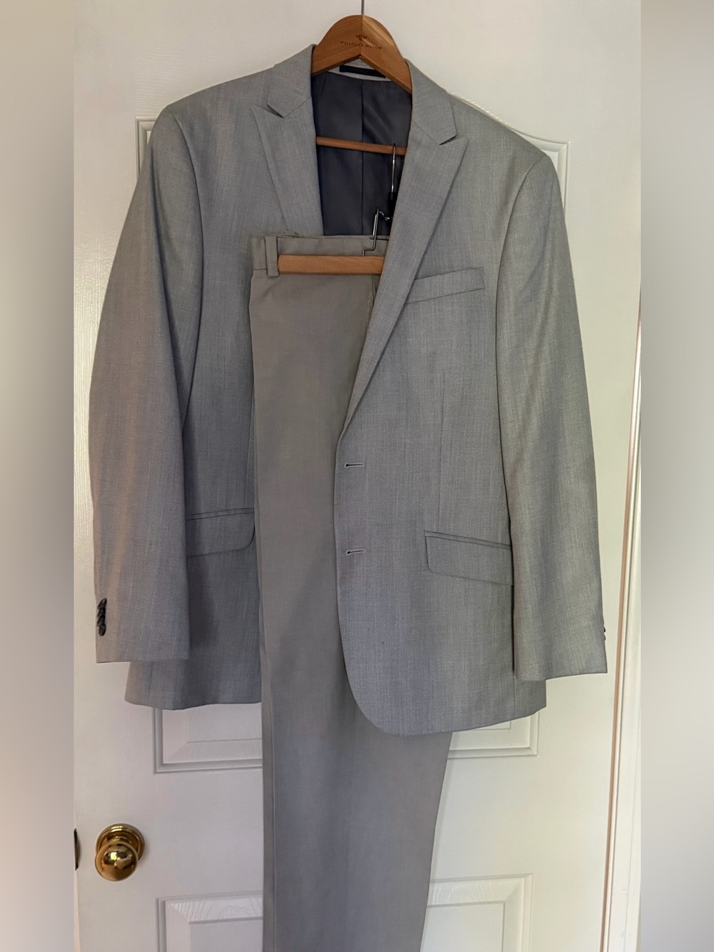Light Gray Men's Sport Jacket & Pants